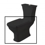 Чаша унитаза-компакта Artceram Civitas 36х73 см керамика черный CIV004 03;00