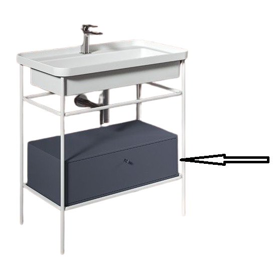 Ящик для консолі Artceram Fuori Scala висувний МДФ pavone ACM040 57