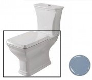 Чаша унитаза-компакта Artceram Civitas 36х73 см керамика голубой CIV004 32;00