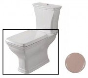 Чаша унитаза-компакта Artceram Civitas 36х73 см керамика розовый CIV004 33;00