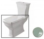 Чаша унітазу-компакту Artceram Civitas 36х73 см кераміка світло-зелений CIV004 35;00