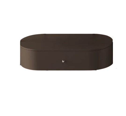 Ящик для консоли Artceram Flair 4.0 выдвижной МДФ коричневый матовый ACM038 56