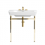 Консоль під раковину ArtCeram Civitas на 90 см золото CIA004 73