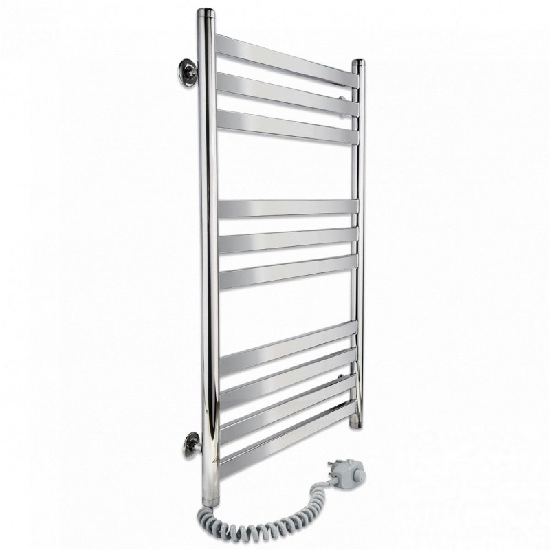 Електрична сушарка для рушників Laris Кватро П10 500Х800 Е підключення зліва хром 73207656