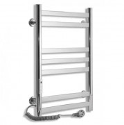 Электрический полотенцесушитель Laris Кватро П7 400Х600 Э подключение слева хром 73207658