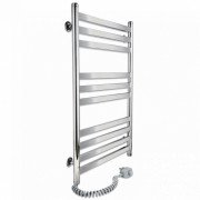 Электрический полотенцесушитель Laris Кватро П10 500Х800 Э подключение слева хром 73207656