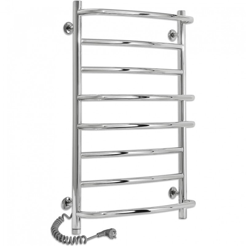 Электрический полотенцесушитель Laris Евромикс П8 500x800 Э сенсор S3 подключение слева хром 73207682