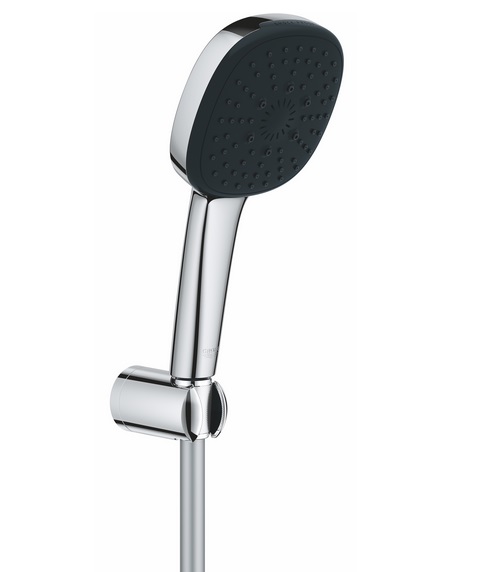Ручний душ на тримачі Grohe Quickfix Vitalio Comfort 110 3-режимний хром 26176001