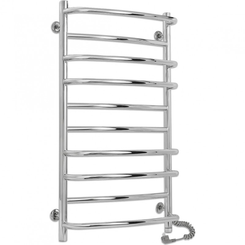 Электрический полотенцесушитель Laris Евромикс П10 500x900 Э сенсор S3 подключение справа хром 73207685