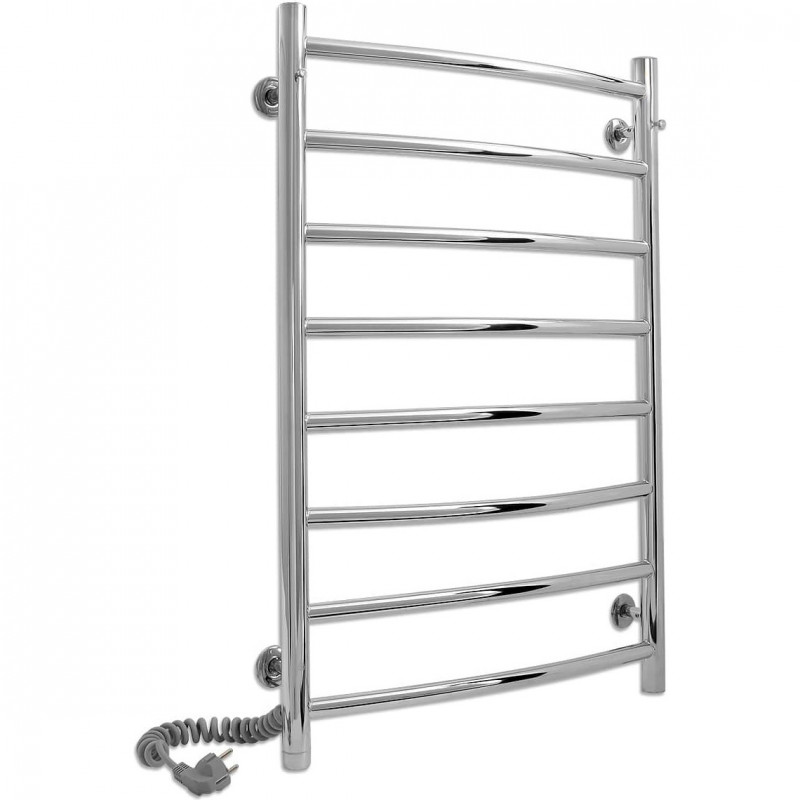 Электрический полотенцесушитель Laris Классик П8 500x800 Э сенсор S3 подключение слева хром 73207727