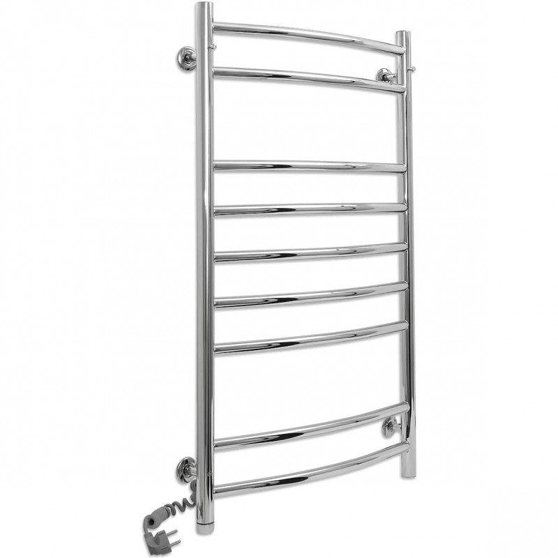 Электрический полотенцесушитель Laris Классик П9 500x900 Э сенсор S3 подключение слева хром 73207729