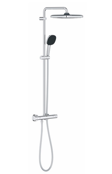 Душевая система Grohe Vitalio Comfort 250 с термостатом хром 26696001