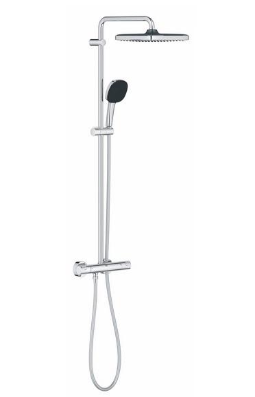 Душевая система Grohe Vitalio Comfort 250 с термостатом хром 26696001