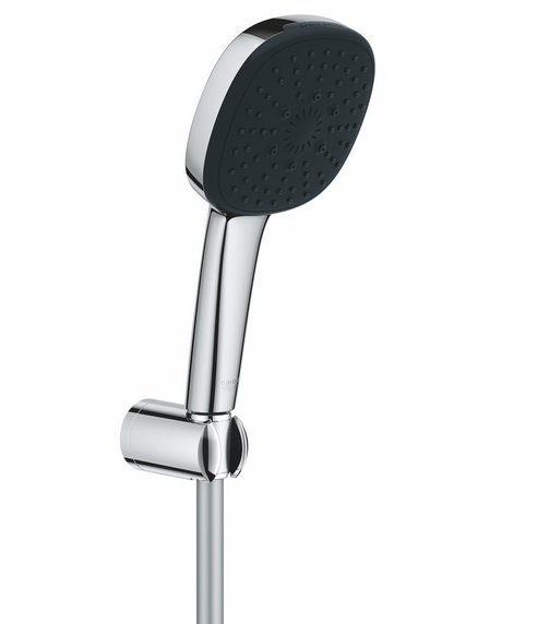 Ручной душ на держателе Grohe Quickfix Vitalio Comfort 110 3-режимный хром 26176001