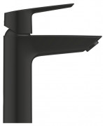 Смеситель для раковины Grohe QuickFix Start однорычажный с донным клапаном черный матовый 237462432