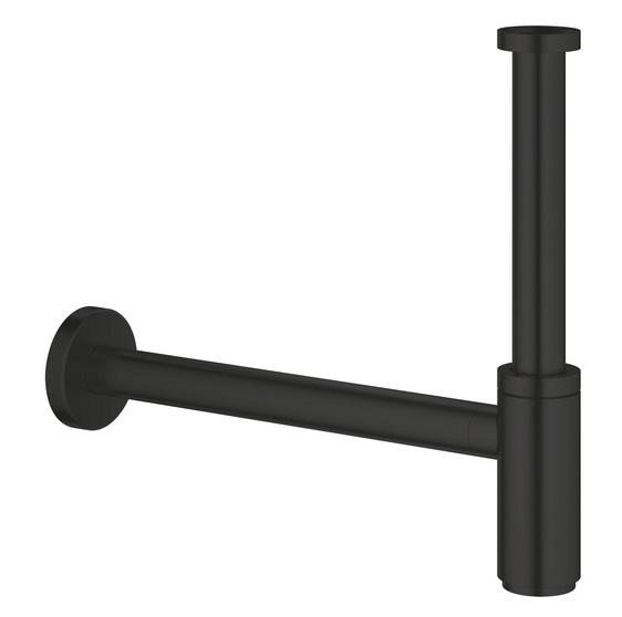 Сифон для раковины Grohe 1¼ латунь черный матовый 295032430