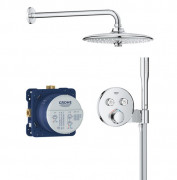 Душева система прихованого монтажу Grohe QuickFix Precision SmartControl з Vitalio Joy 260 хром 34878000