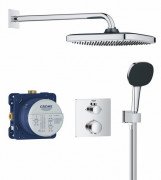 Душева система прихованого монтажу Grohe QuickFix Precision Trend Perfect з Vitalio Comfort 250 Cube хром 34882000