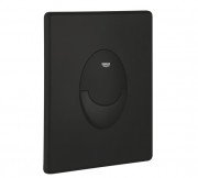 Кнопка змиву для унітазу Grohe Quickfix Start вертикальна пластик чорний матовий 389642430