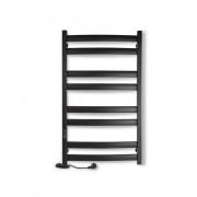 Електрична сушка для рушників Laris Зебра Атлант ЧФЧ8 500x900 Е підключення зліва R3 чорний 73207620