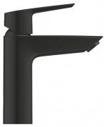 Смеситель для раковины Grohe QuickFix Start однорычажный с донным клапаном черный матовый 237462432