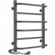 Електрична сушка для рушників Laris Зебра Комфорт ЧКЧ6 500x600 Е підключення зліва R3 чорний 73207640