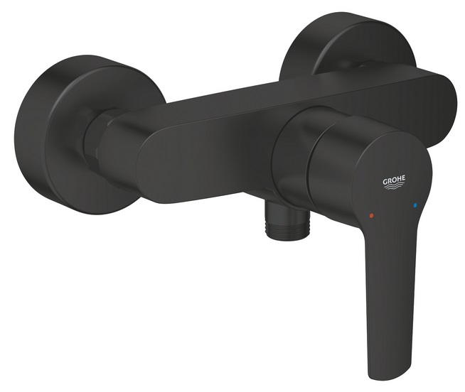 Змішувач для душу Grohe QuickFix Start одноважільний чорний матовий 322792432