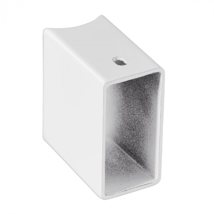 Модуль прихованого підключення сушарки для рушників Laris для круглої стійки Ø 30 білий 71401066