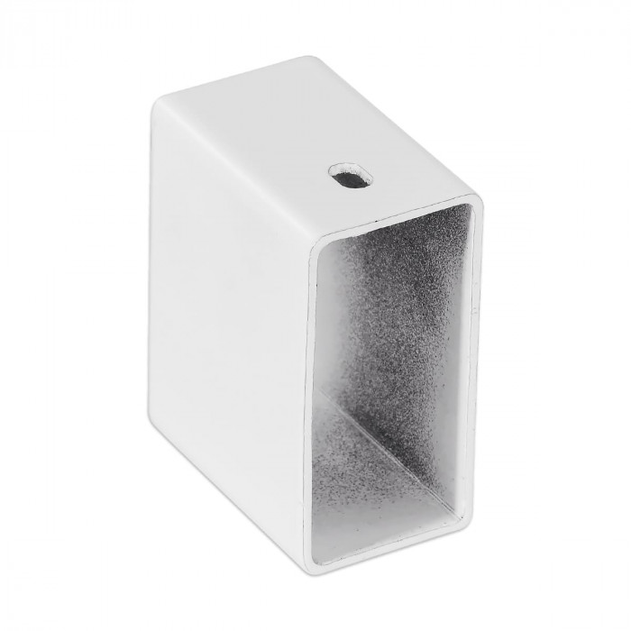 Модуль скрытого подключения полотенцесушителя Laris для профильной стойки белый 73207615