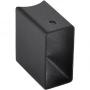 Модуль скрытого подключения полотенцесушителя Laris для круглой стойки Ø 30 черный 73207614