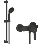 Смеситель для душа Grohe QuickFix Start с душевым гарнитуром черный матовый UA30330801