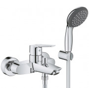 Смеситель для ванной Grohe QuickFix Start однорычажный с душевым набором хром 23413002
