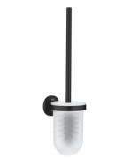 Ершик для унитаза Grohe QuickFix Start стекло/металл черный матовый 411852430