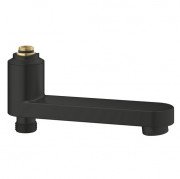 Излив для смесителя в ванной Grohe поворотный со встроенным переключателем черный матовый 134502430