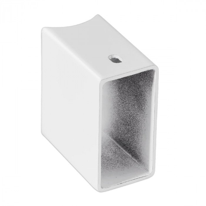 Модуль скрытого подключения полотенцесушителя Laris для круглой стойки Ø 30 белый 71401066