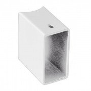 Модуль скрытого подключения полотенцесушителя Laris для круглой стойки Ø 30 белый 71401066