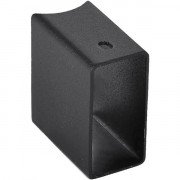 Модуль скрытого подключения полотенцесушителя Laris для круглой стойки Ø 30 черный 73207614