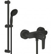 Смеситель для душа Grohe QuickFix Start с душевым гарнитуром черный матовый UA30330801