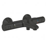 Термостат для ванної кімнати Grohe QuickFix Precision Start чорний матовий 345982430