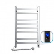 Електрична сушка для рушників NAVIN Авангард 480х800 Sensor підключення зліва матовий сатин 10-328153-4880