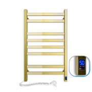 Электрический полотенцесушитель NAVIN Авангард 480х800 Sensor подключение слева золото 10-428153-4880