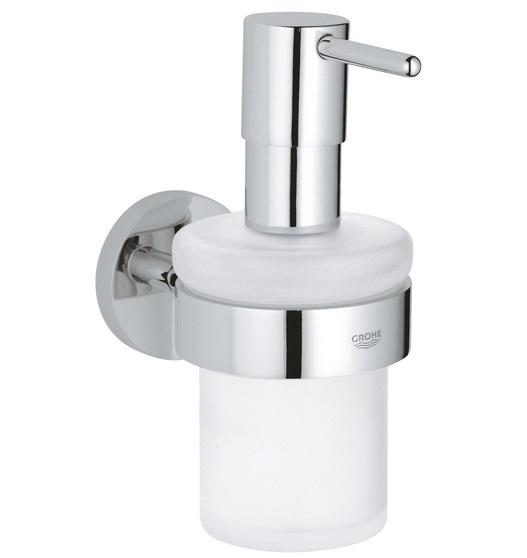 Диспенсер для жидкого мыла Grohe Start с держателем хром 41195000