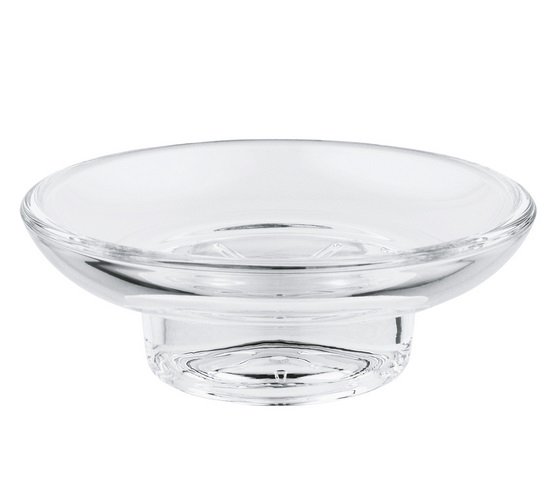 Запасная мыльница Grohe QuickFix Start без держателя прозрачное стекло 41182000