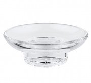 Запасная мыльница Grohe QuickFix Start без держателя прозрачное стекло 41182000