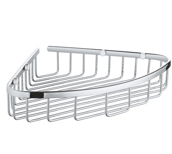 Полочка-решетка Grohe Start Cosmopolitan угловая большая металл хром 41172000