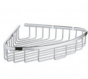 Полочка-решетка Grohe Start Cosmopolitan угловая большая металл хром 41172000