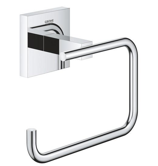 Держатель для туалетной бумаги Grohe QuickFix Start Cube открытый металл хром 40978000
