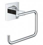 Держатель для туалетной бумаги Grohe QuickFix Start Cube открытый металл хром 40978000