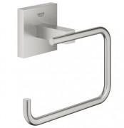 Тримач для туалетного паперу Grohe QuickFix Start Cube відкритий суперсталь 40978DC0