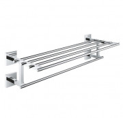 Тримач-полиця для рушників Grohe QuickFix Start Cube метал хром 41099000